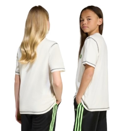 CAMISETA INFANTIL ADIDAS JX5265 - Off White