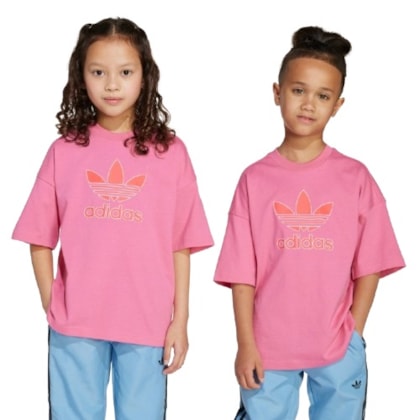 CAMISETA INFANTIL ADIDAS JY1140 - Rosa