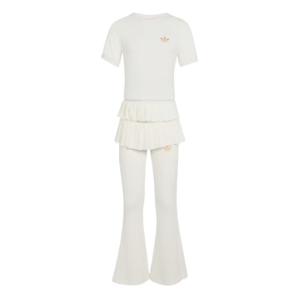 CONJUNTO INFANTIL ADIDAS KR4053 - Off White