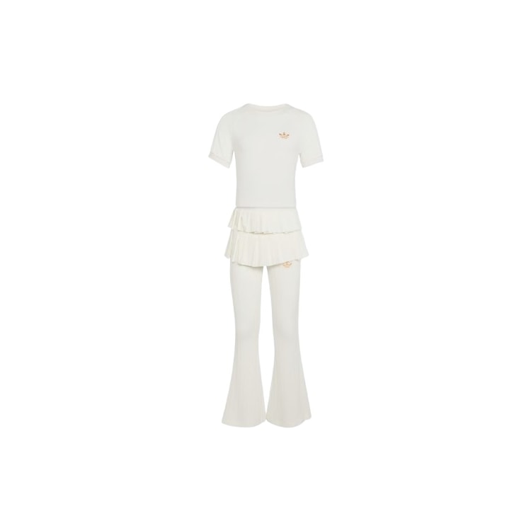 CONJUNTO INFANTIL ADIDAS KR4053 - Off White
