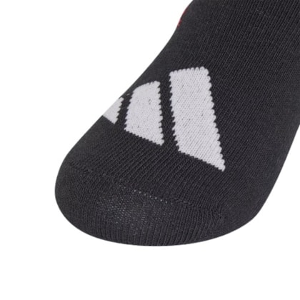 MEIA ADIDAS TRIPACK HOMEM ARANHA KR2366 - Preto/vermelho