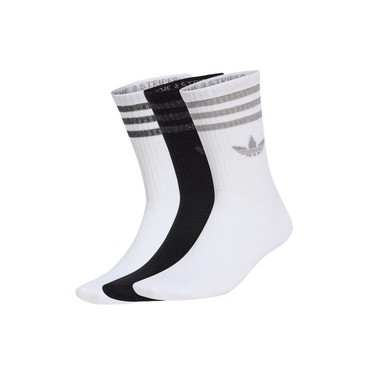 MEIA ADIDAS TRIPACK KR4218 - Branco/preto
