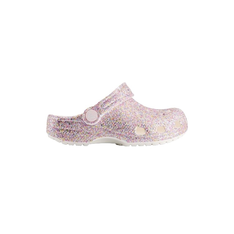SAND CROCS CLASSIC FANTASY GLITTER CLOG 212561 - Branco Glitter