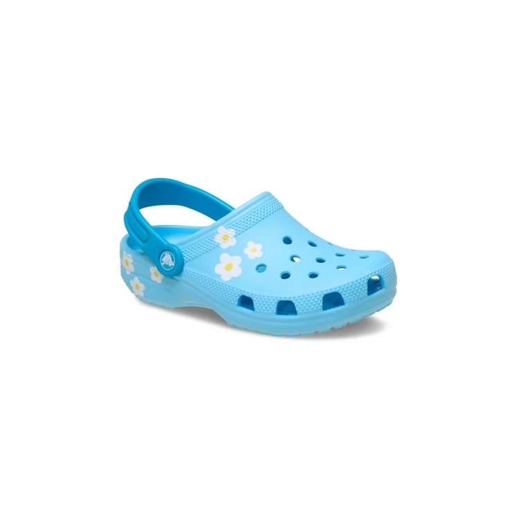 SANDALIA CROCS CLASSIC DAISY CLOG K 211257 - Azul Bb