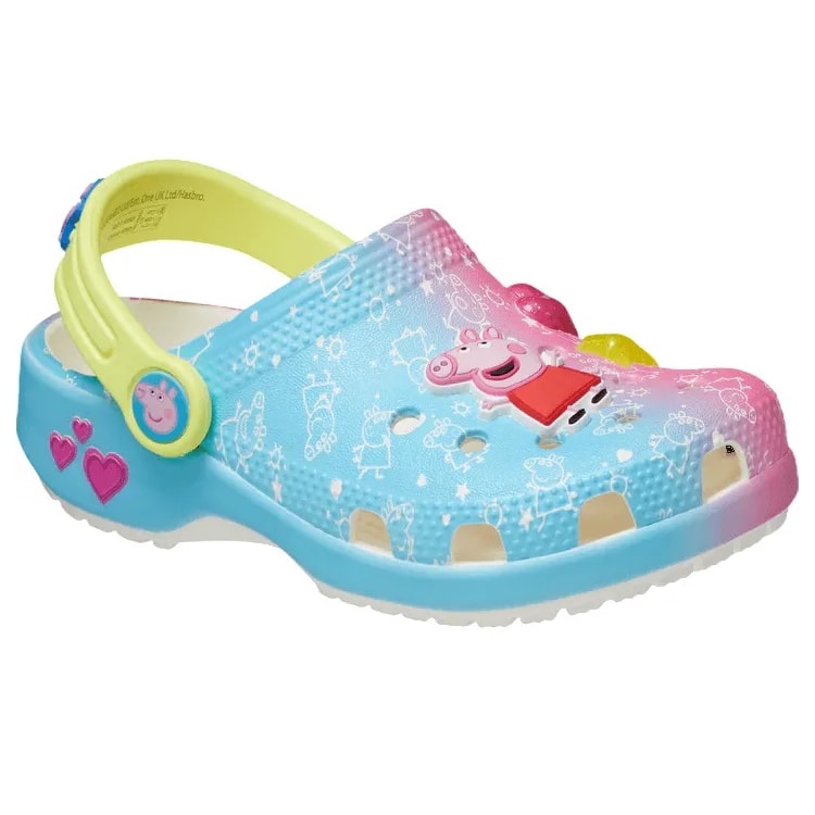 SANDALIA CROCS CLASSIC PEPPA PIG CLOG T 210476 - Multicolor