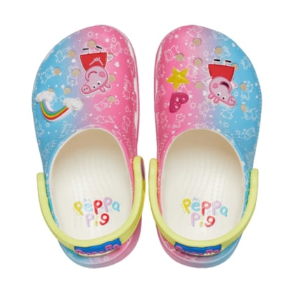 SANDALIA CROCS CLASSIC PEPPA PIG CLOG T 210476 - Multicolor
