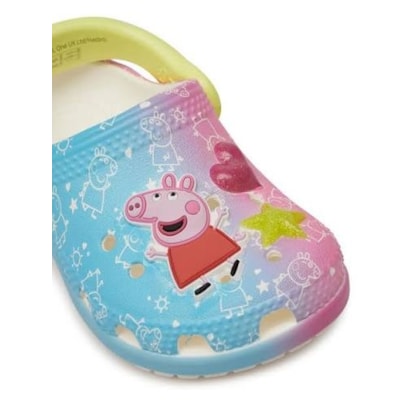 SANDALIA CROCS CLASSIC PEPPA PIG CLOG T 210476 - Multicolor