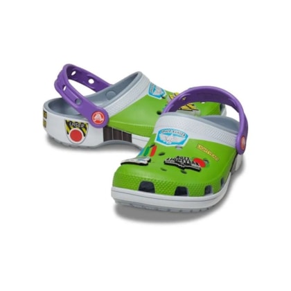 SANDALIA CROCS CLASSIC TOY STORY BUZZ CLOG 209857 - Azul