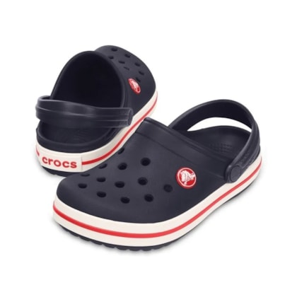 SANDALIA CROCS CROCBAND CLOG 11016 - Marinho