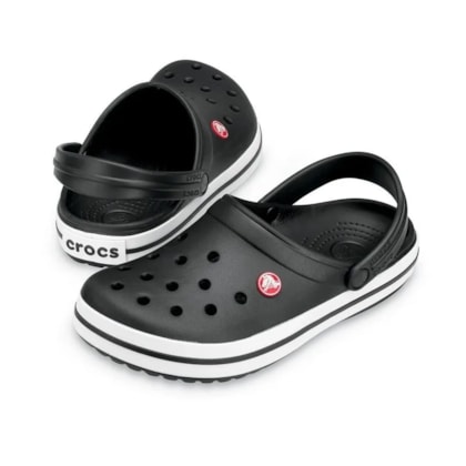SANDALIA CROCS CROCBAND CLOG 11016 - Preto