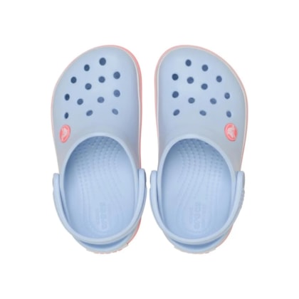 SANDALIA CROCS CROCBAND CLOG 207005 - Azul Bb/coral