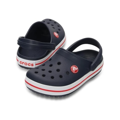 SANDALIA CROCS CROCBAND CLOG 207006 - Marinho