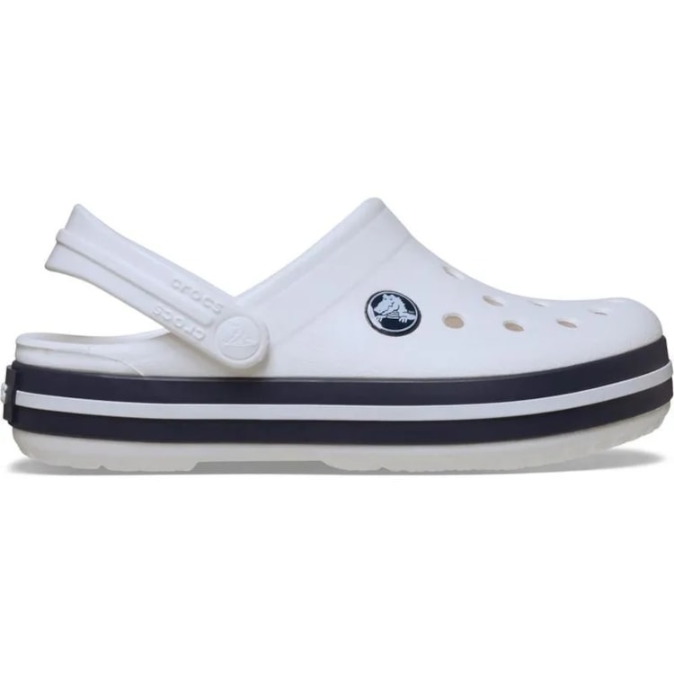 SANDALIA CROCS CROCBAND CLOG 207006 - Off White/marinho