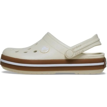 SANDALIA CROCS CROCBAND GUM CLOG 212775 - Off White