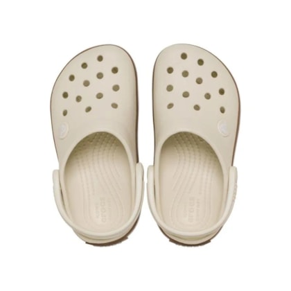 SANDALIA CROCS CROCBAND GUM CLOG 212775 - Off White