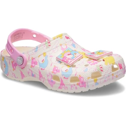 SANDALIA CROCS HELLO KITTY AND FRIENDS 212685 - Bege/rosa