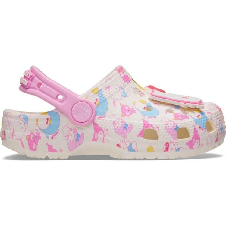 SANDALIA CROCS HELLO KITTY AND FRIENDS 212686 - Bege/rosa