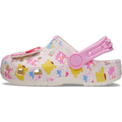 SANDALIA CROCS HELLO KITTY AND FRIENDS 212686 - Bege/rosa