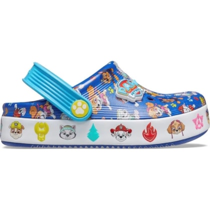 SANDALIA CROCS OFF COURT PAW PATROL CLOG 208853 - Azul