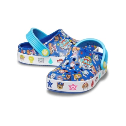 SANDALIA CROCS OFF COURT PAW PATROL CLOG 208853 - Azul