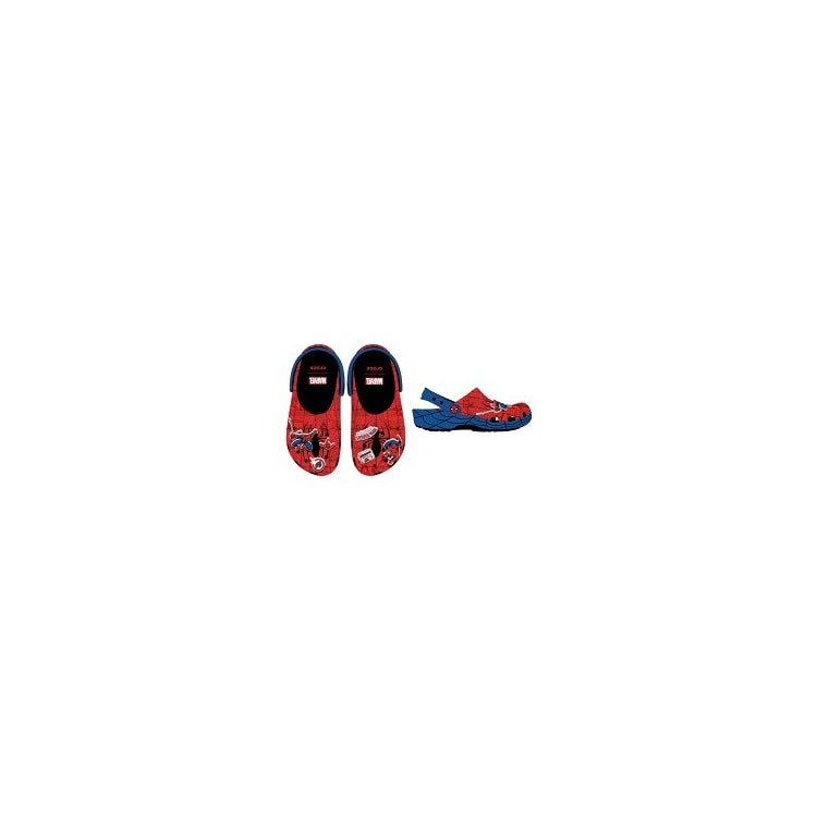 SANDALIA CROCS SPIDER WEB CL CLOG K 211409 - Vermelho/azul