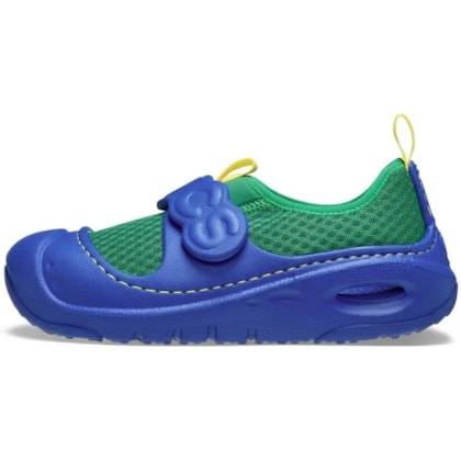SANDALIA CROCS SWIFTWATER SPLASH 210620 - Verde/azul