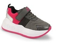 Compre TENIS COM RODINHA BIBI 1243016 - Preto/pink com Qualidade